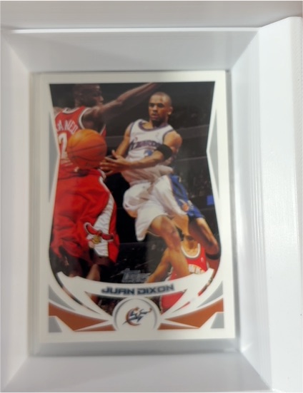 2004-05 Topps Chrome #52 Juan Dixon — front