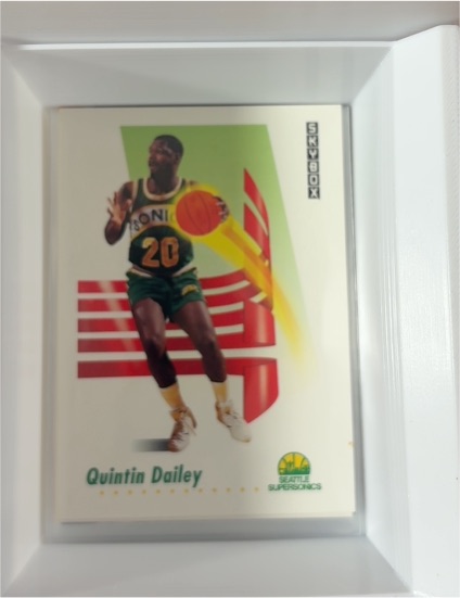 1991-92 SkyBox #268 Quintin Dailey — front