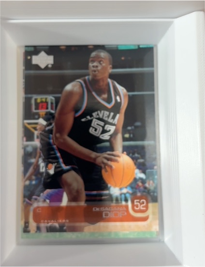 2002 Upper Deck #52 DeSagana Diop — front