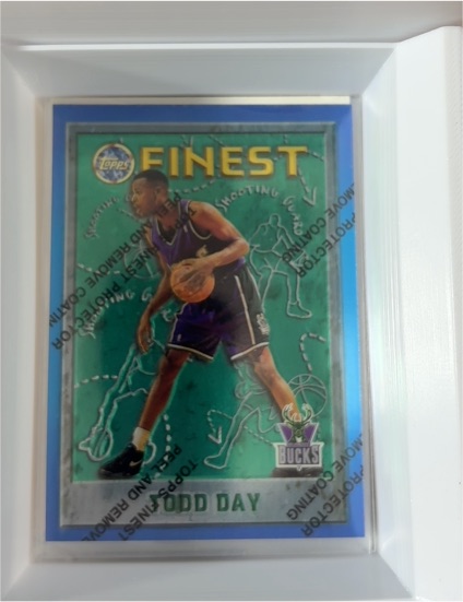 1995-96 Topps Finest #91 Todd Day — front