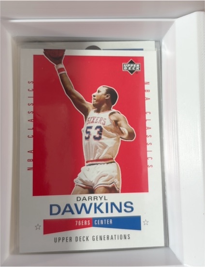 2002 Upper Deck Generations #132 Darryl Dawkins — front