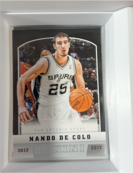 2012-13 Panini #250 Nando De Colo — front