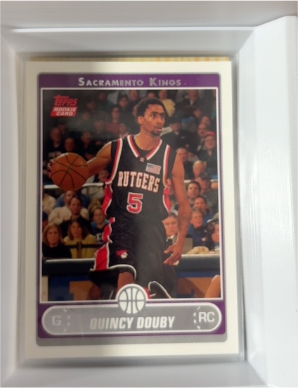 2006-07 Topps #247 Quincy Douby — front