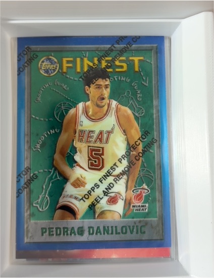1995-96 Topps Finest #216 Predrag Danilovic — front