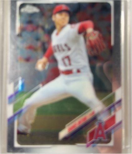 2021 Topps Chrome #159 Shohei Ohtani — front