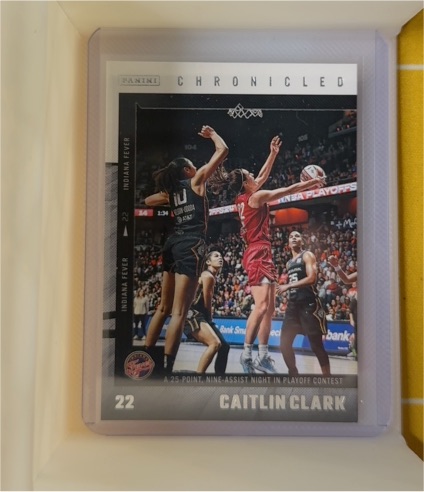 2025 Panini Chronicled #22 Caitlin Clark — front