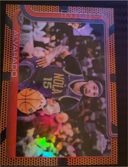 2025-26 Topps Chrome #144 Jose Alvarado — front