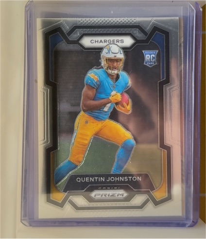 2023 Panini Prizm #353 Quentin Johnston — front