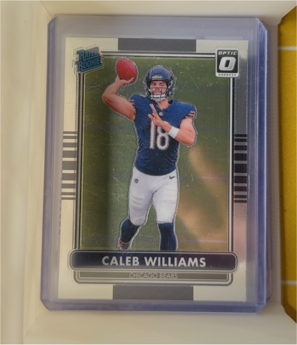 2024 Panini Donruss Optic #1 Caleb Williams 2014 Retro Series — front