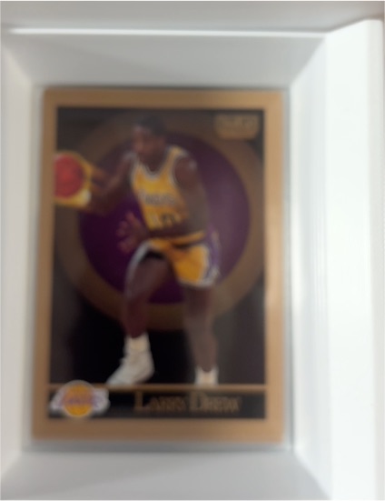 1990 Skybox #136 Larry Drew Los Angeles Lakers — front