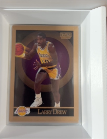 1990-91 Skybox #136 Larry Drew Los Angeles Lakers — front