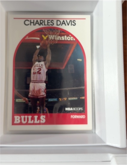 1989-90 NBA Hoops #13 Charles Davis — front