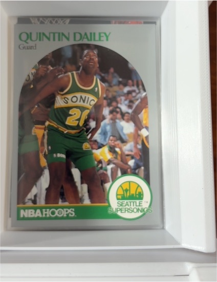 1990 NBA Hoops #276 Quintin Dailey — front