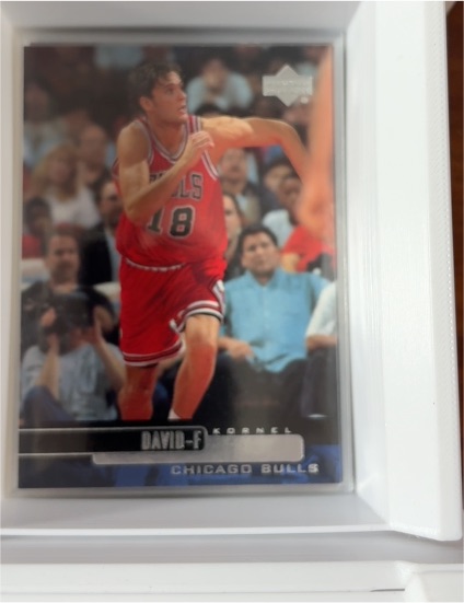 1999 Upper Deck #18 Kornel David — front