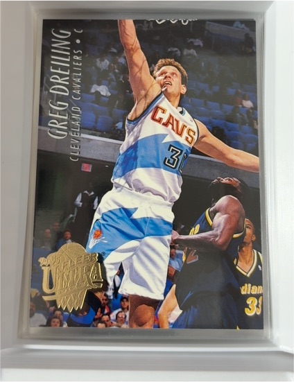 1994-95 Fleer Ultra #225 Greg Dreiling Cleveland Cavaliers — front