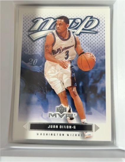 2003-04 Upper Deck MVP #196 Juan Dixon — front