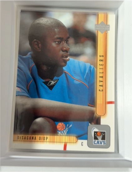 2001-02 Upper Deck #252 DeSagana Diop — front