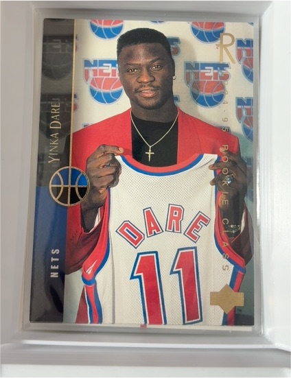 1994-95 Upper Deck #161 Yinka Dare — front
