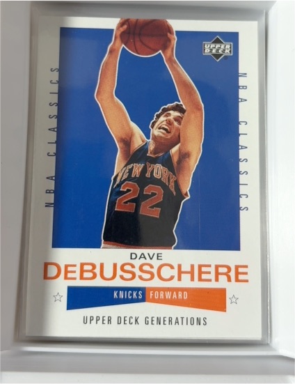 2002-03 Upper Deck Generations NBA Classics #170 Dave DeBusschere — front