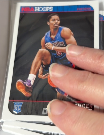 2014-15 Panini NBA Hoops #292 Spencer Dinwiddie — front