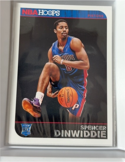 2014-15 Panini Hoops #292 Spencer Dinwiddie — front