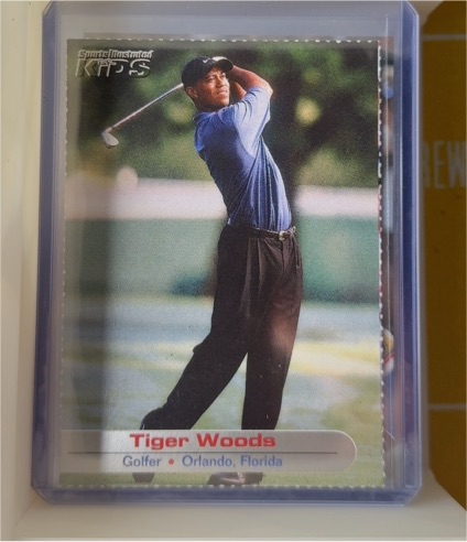 2002 Sports Illustrated for Kids #185 Tiger Woods — front