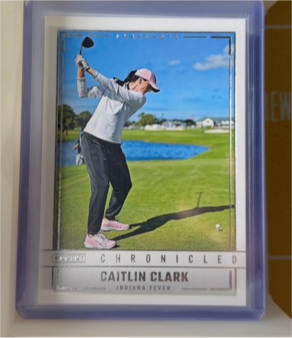 2025 Panini Chronicled Snapshots #95 Caitlin Clark — front