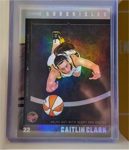 2025 Panini Chronicled #40 Caitlin Clark — front
