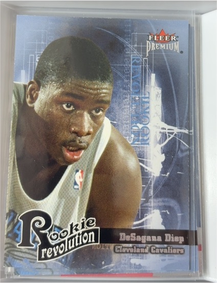 2001-02 Fleer Premium #8RR DeSagana Diop Rookie Revolution — front