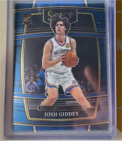 2021-22 Panini Select Concourse #58 Josh Giddey — front