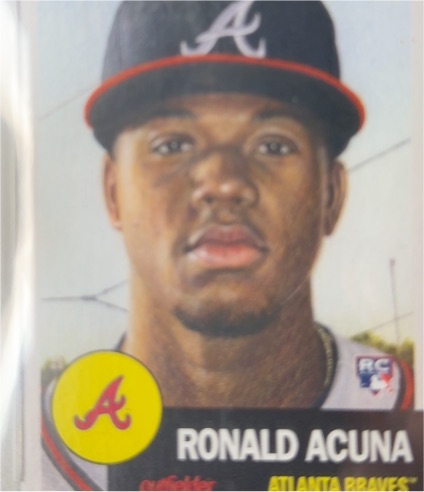2018 Topps Living Set #19 Ronald Acuna Jr. — front