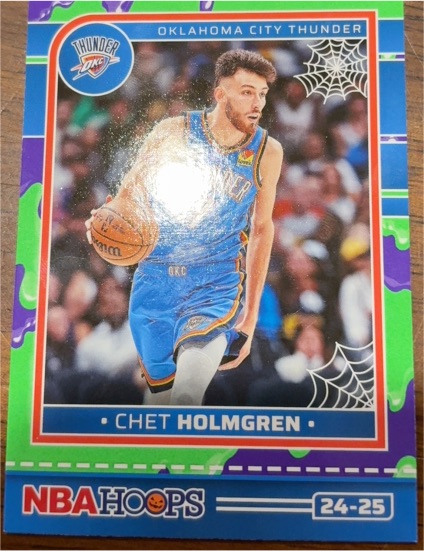 2024-25 Panini Haunted Hoops #185 Chet Holmgren — front
