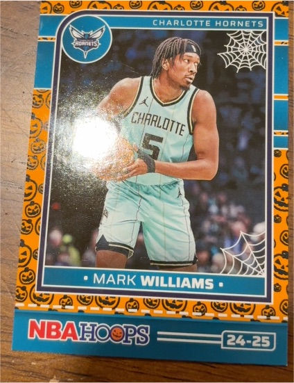 2024-25 Panini Haunted Hoops #24-25 Mark Williams — front