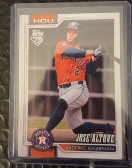 2026 Topps Series 1 #278 Jose Altuve — front