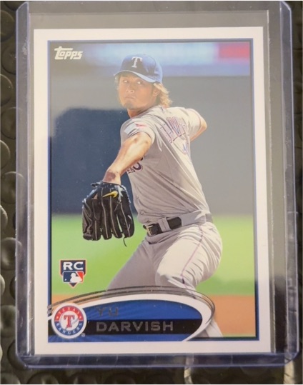 2012 Topps #660 Yu Darvish — front