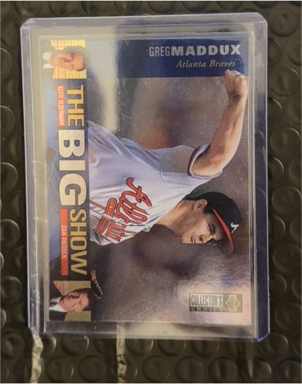 1997 Upper Deck Collector's Choice The Big Show #1 Greg Maddux — front