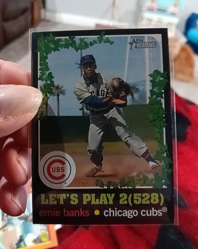 2020 Topps Heritage High Number Let's Play 2 #LP2-12 Ernie Banks — front
