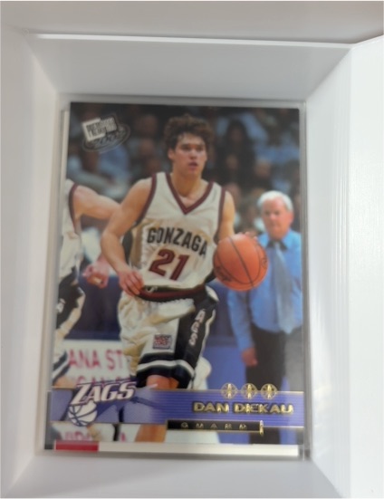 2002 Press Pass #7 Dan Dickau — front