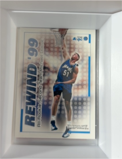 1999-00 SkyBox Impact Rewind '99 #37RN Michael Doleac — front
