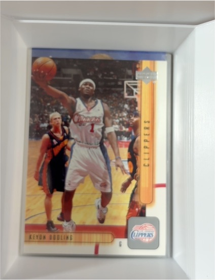 2001-02 Upper Deck #293 Keyon Dooling Los Angeles Clippers Basketball Card — front