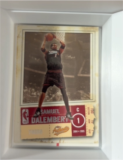2004-05 Fleer Authentix #83 Samuel Dalembert — front