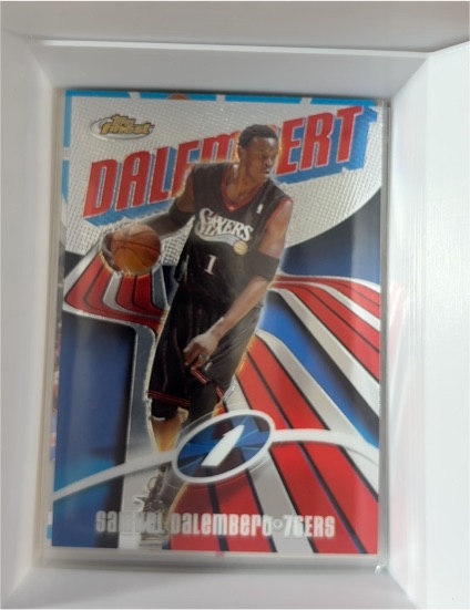 2003-04 Topps Finest #97 Samuel Dalembert — front