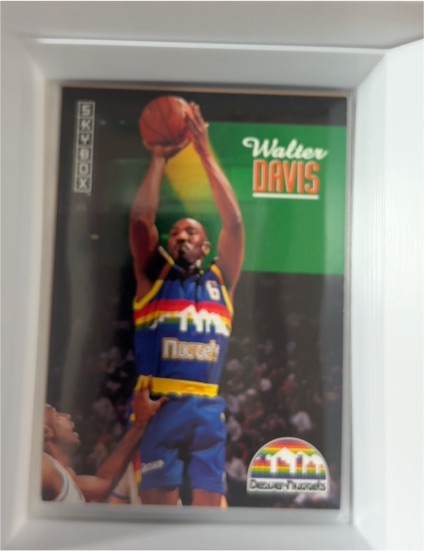 1992-93 SkyBox #58 Walter Davis — front