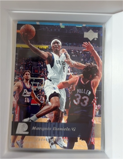 2004 Upper Deck #38 Marquis Daniels — front
