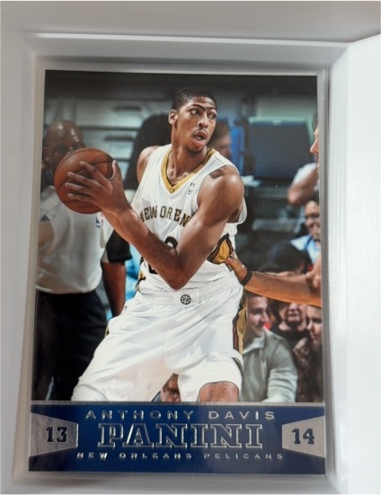 2013-14 Panini #13 Anthony Davis — front