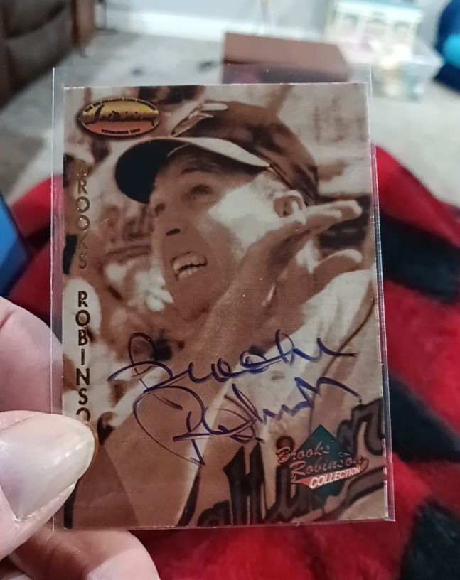 1993 Ted Williams Company #BR3 Brooks Robinson Collection — front