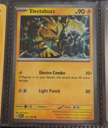 2023 Pokémon Scarlet & Violet 125 Electabuzz — front