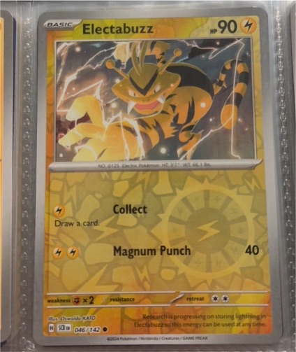 2024 Pokémon SV07: Stellar Crown #046 Electabuzz — front