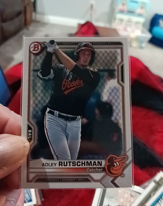 2021 Bowman 1st Edition #BFE-121 Adley Rutschman — front