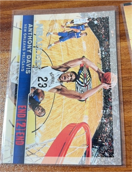 2014-15 Panini NBA Hoops End 2 End #8 Anthony Davis — front
